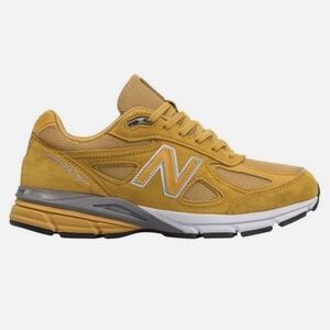 Men’s New Balance Mustard Yellow 990 sneakers